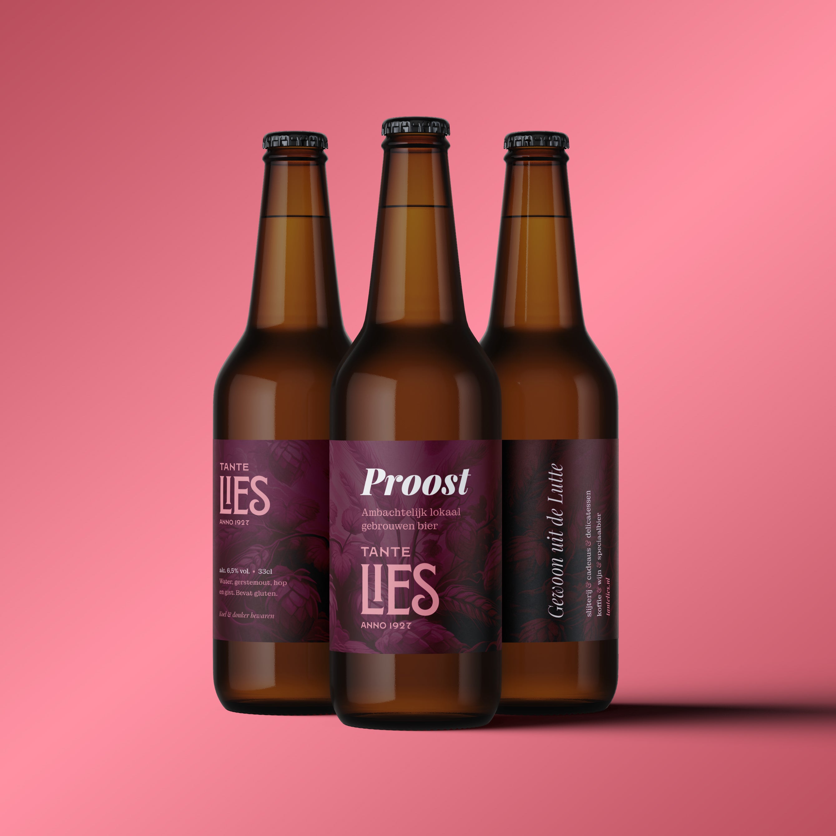 3 speciaalbieren van Tante Lies